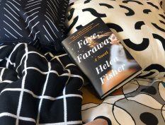 Faye Faraway book resting on pillows